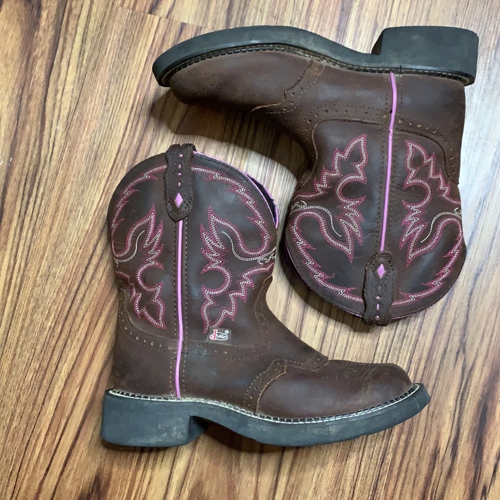 Justin Gypsy Western Boots (6.5B) - Picture 2 of 14